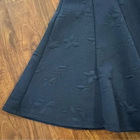 NWOT Roz & Ali Navy Blue A-Line Swing Dress size 2 Petite - Picture 4 of 10